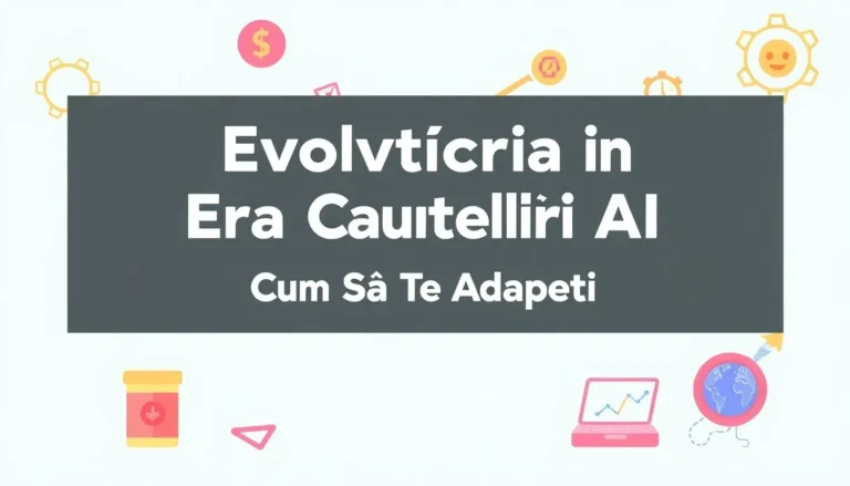 EVOLUȚIA SEO ÎN ERA CĂUTĂRILOR AI – CUM SĂ TE ADAPTEZI