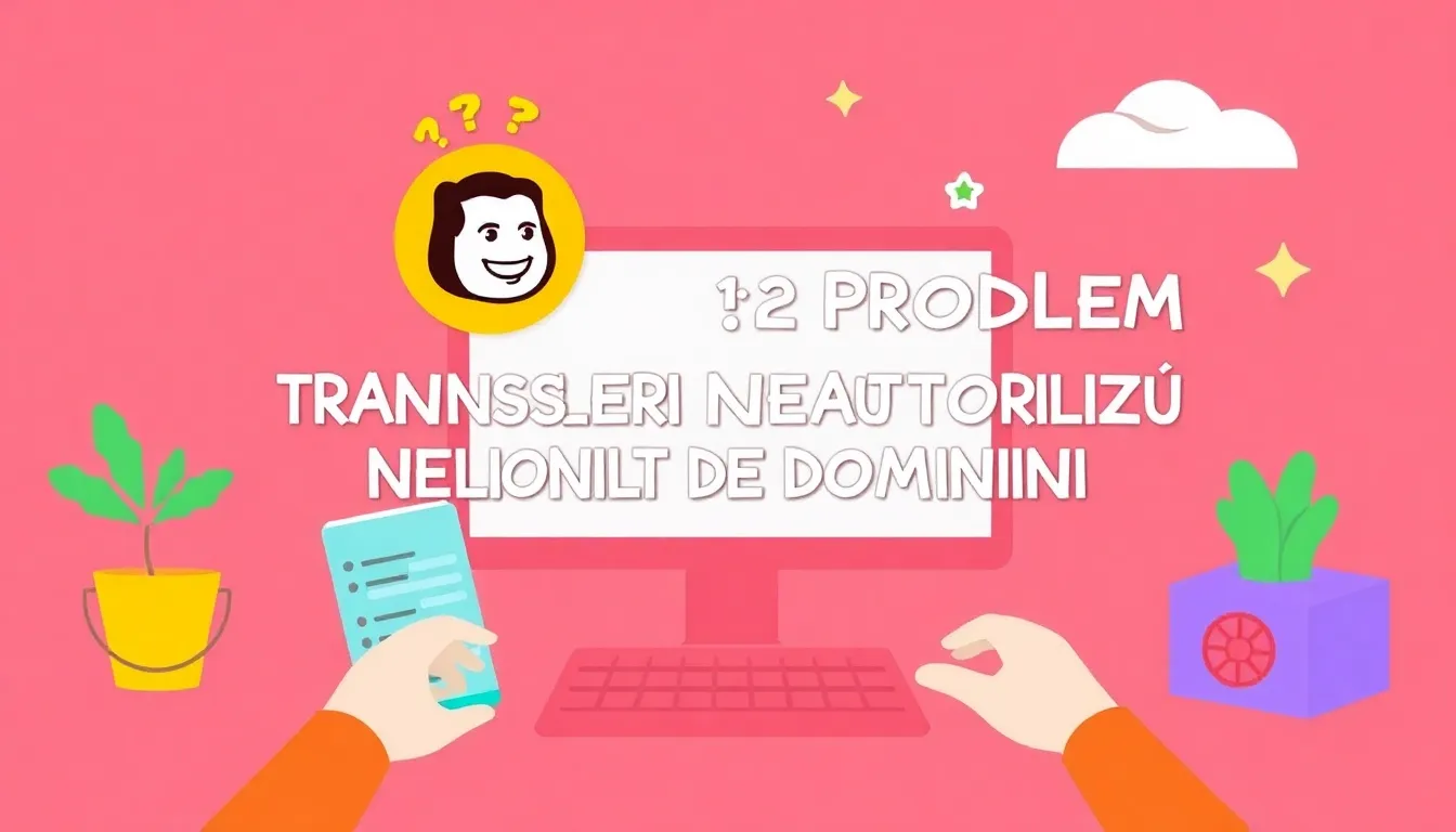 GODADDY ȘI PROBLEMA TRANSFERULUI NEAUTORIZAT DE DOMENII