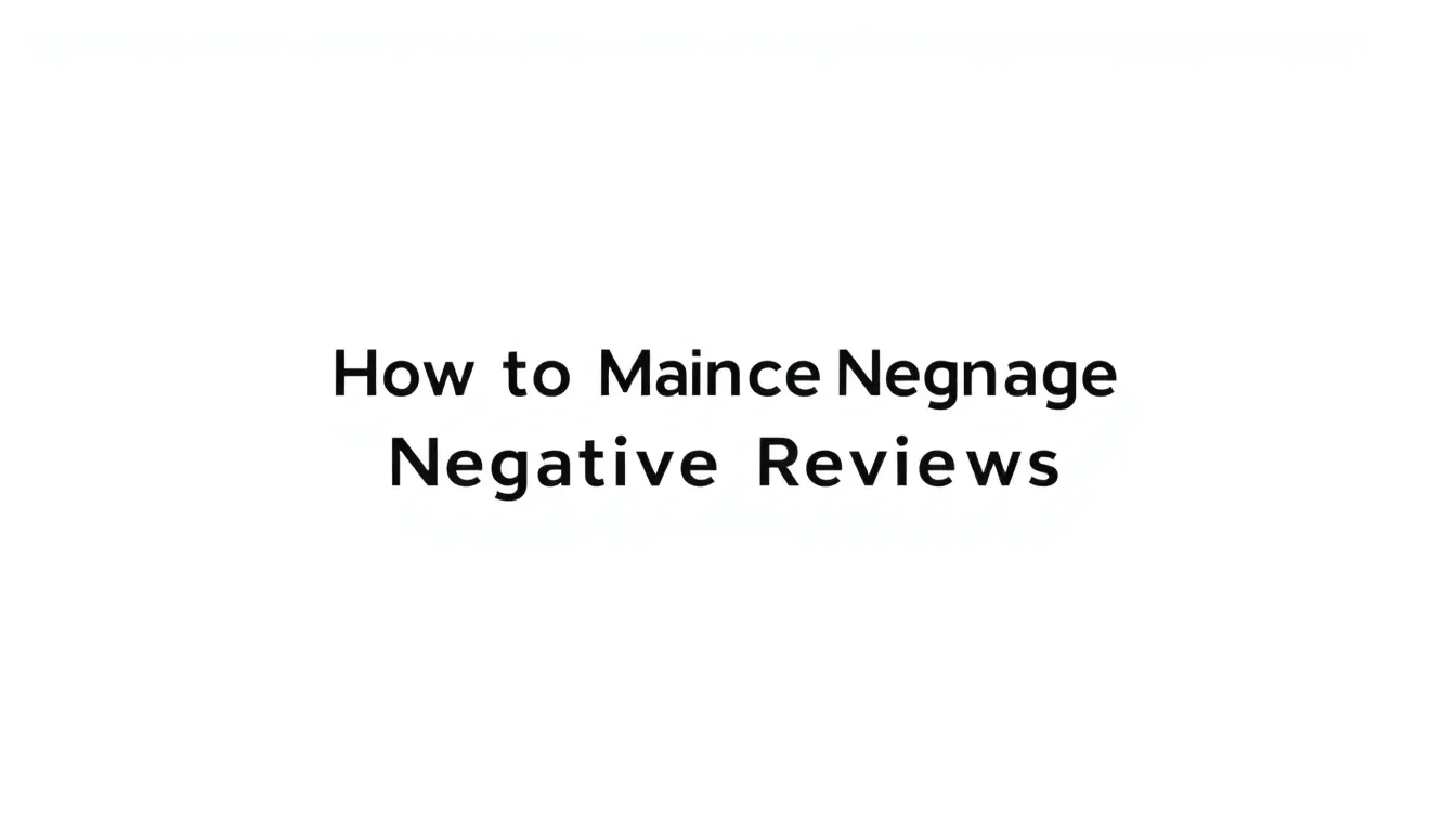 CUM SĂ GESTIONEZI RECENZIILE NEGATIVE CU INSTRUMENTE AI
