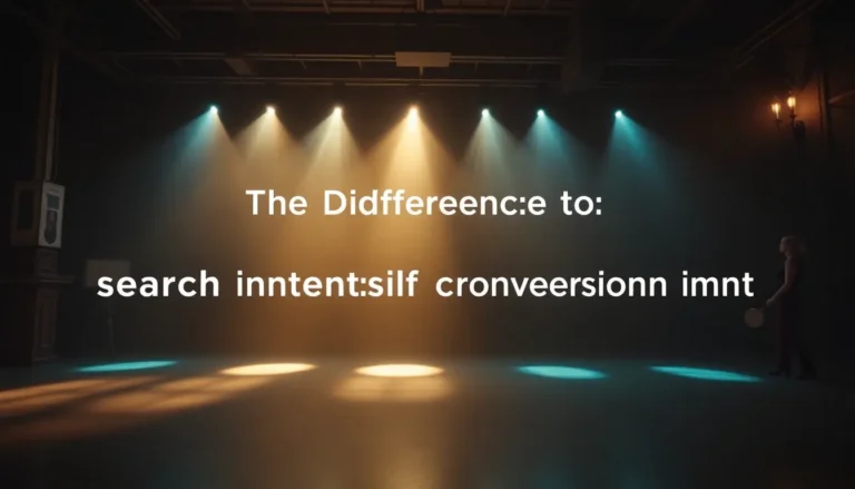 DIFERENȚA DINTRE INTENȚIA DE CĂUTARE ȘI INTENȚIA DE CONVERSIE