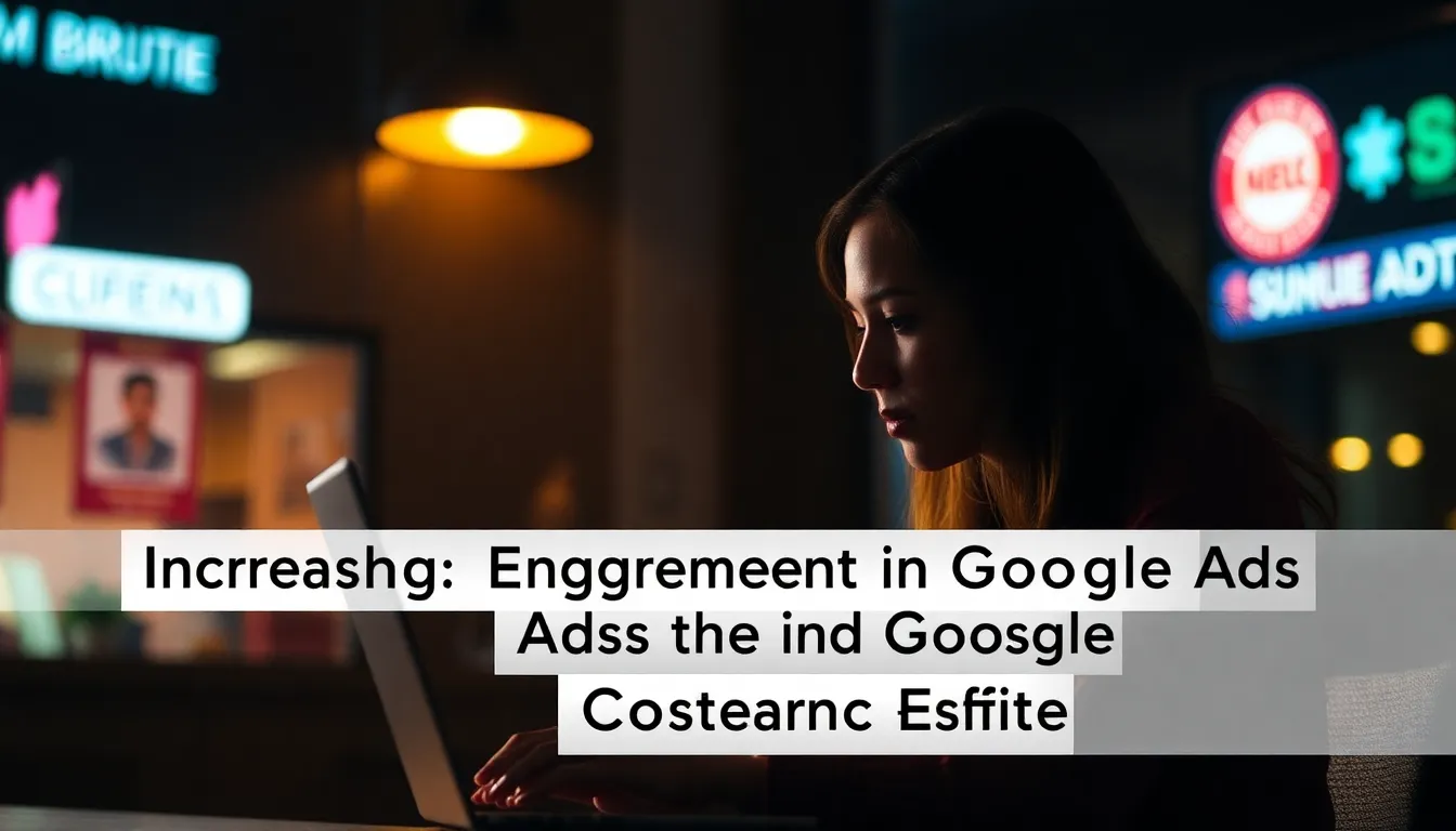 CREȘTEREA ANGAJAMENTULUI ÎN GOOGLE ADS ȘI EFICIENȚA CONSTANTĂ